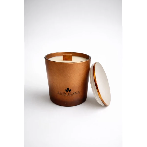 Vela Aromática Dourada - 200g